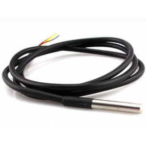 HR0143A Waterproof DS18b20 temperature probe 2M